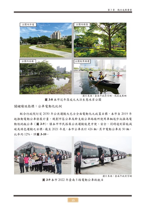 110 年臺南市環境保護計畫第20頁內容